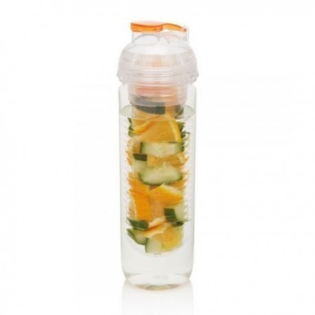 Zdravá fľaša na vodu s filtrom na ovocie